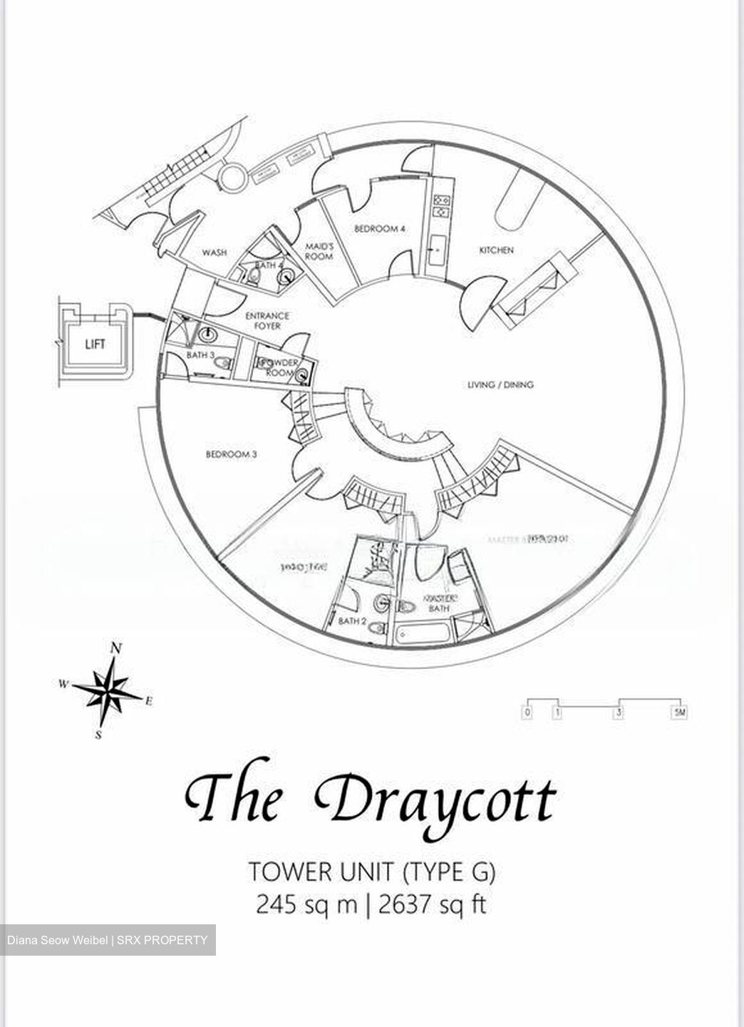 The Draycott (D10), Apartment #571801721